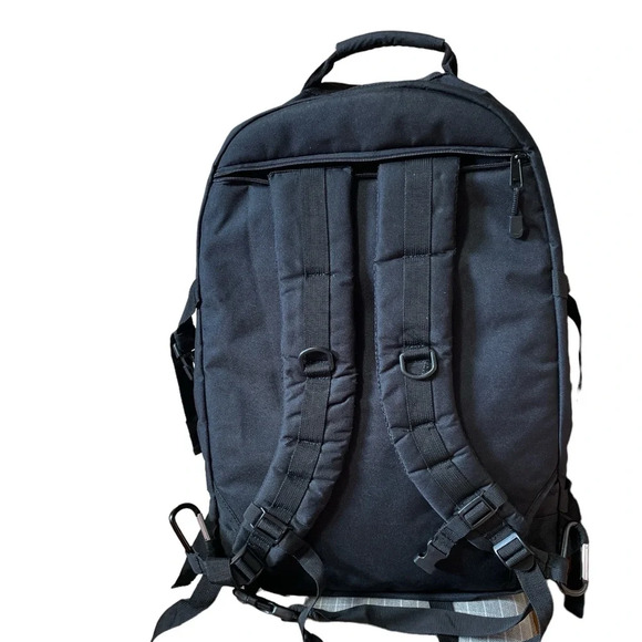 Explorer Tactical Men’s Women’s Backpack Outdoor Hiking Camping Bag Black - Picture 3 of 14